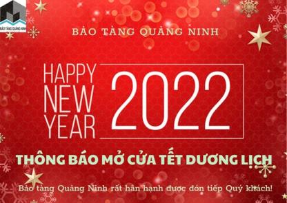 Thông báo mở cửa Tết dương lịch 2022